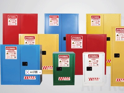 SYSBEL FM-Gecertificeerde brandveiligheidsopslagkasten voor gevaarlijke mater...