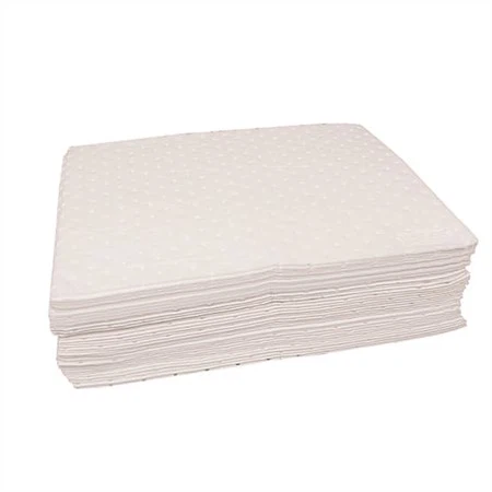 Absorberende pad met alleen olie